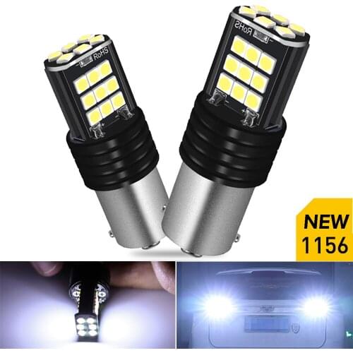 2pcs 1200Lm 1156 BA15S P21W 7440 T20 W21W Led Canbus Bulbs Led Reversing light for Skoda Superb Octavia FL 2010 2011 2012