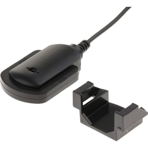 3.5mm Wired External Car Microphone Paste Type Speaker Amp Bluetooth GPS Mic