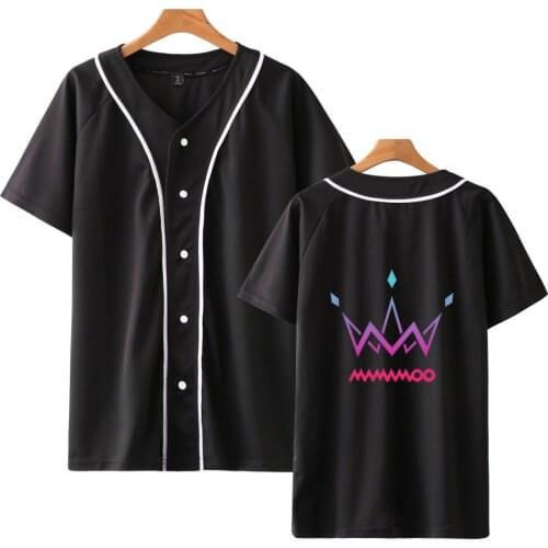 MAMAMOO Baseball T-shirt Unisex Tee Kpop Tshirt WHEEIN MOONBYUL HWASA SOLAR