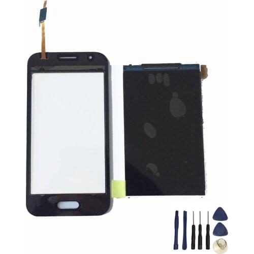 For Samsung Galaxy J1 Mini SM-J105F J105 Black / White / Gold Touch Screen Panel + LCD Display Monitor Panel Module + Free Tools