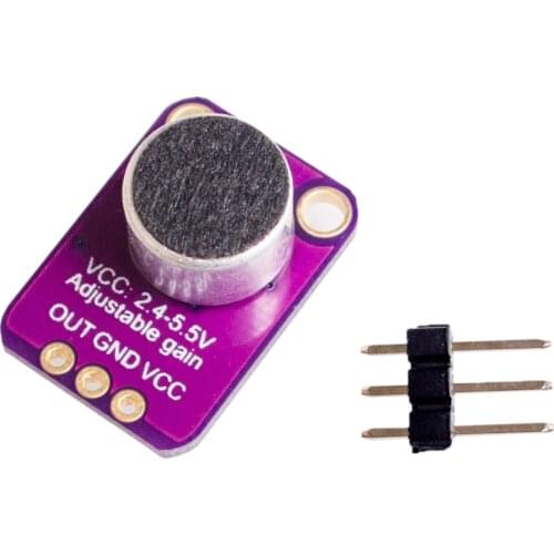 GY-MAX4466 electret microphone amplifier MAX4466 adjustable amplifier module
