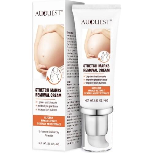 Remove Pregnancy Scars Acne Cream Stretch Mark Treatment Maternity Repair Anti-Aging Anti-Winkle Firming Body Cream 45g