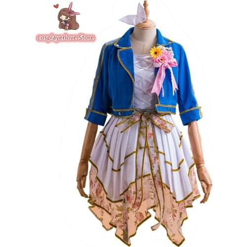 Love Live! Just Believe Nijigasaki High School Idol Club Nakasu Kasumi Cosplay Costume Halloween Christmas Costume
