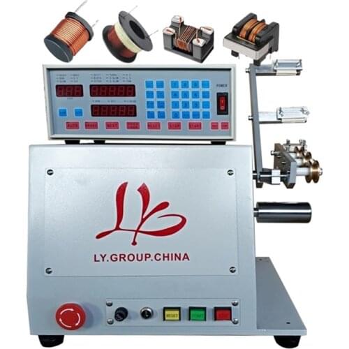 LY 820 Automatic CNC Coil Winding Machine for 0.2-3mm Wire coiling Machine Single shaft 750W 220V/110V 6000 r/min