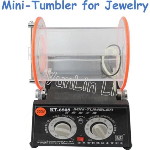 Jewelry Polishing Machine 220/110V Polisher & Finisher Polishing Finishing Machine KT6808-130