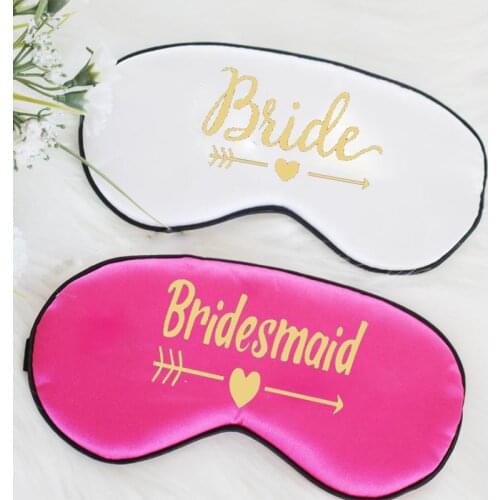 Bride to be banner Team Bride tribe Sleep Mask Bridesmaid Proposal Gift Bachelorette hen Party Wedding bridal shower decoration