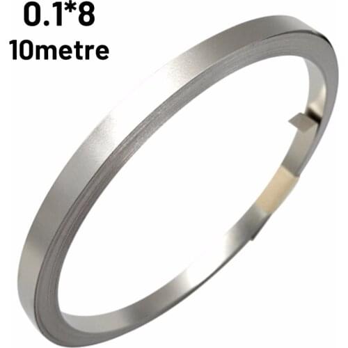 Nickel Sheet 0.2*8*10M 18650Li-ion Battery Plated Steel Nickel Sheet Belt Strip Cell Spot Welding