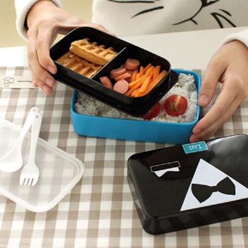 New product Japanese-style lunch box hot sale dining clothing romantic cute student lunch box creative custom gift lunch box