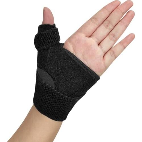 1 pcs Adjustable Sport Wrist Thumb Support Soft Breathable Sprains Protector Pain Relief Thumb Wrist Stabilizer Immobilizer