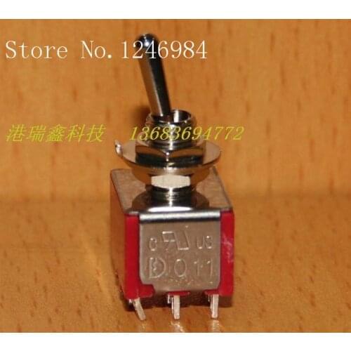 [SA]T8301 nine feet two tranches M6.35 small three -way toggle switch toggle switch Q11 1M31 Taiwan Deli Wei--50pcs/lot