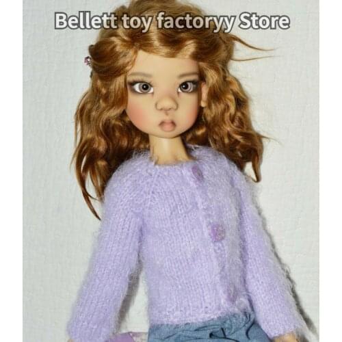 Bjd doll doll 1/6 - kaye wiggs cinnamon -Human version shion doll high quality model birthday gift free eyes