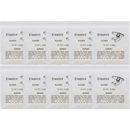 Dental Orthodontic Rubber Bands Ortho Elastics Latex Brace 3/16 - 3.5OZ 1000Pcs