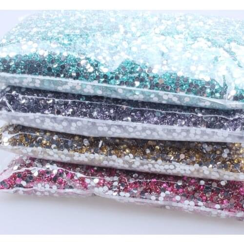 Resin Rhinestones 3mm 100000pcs Flatback Normal Colors Many Colors Choose Round Glue On Diamonds DIY Nails Art Decorations