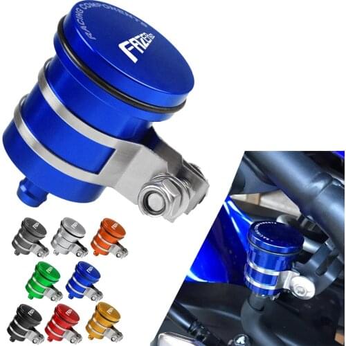 Universal Motorcycle Brake Fluid Reservoir Clutch Cylinder Tank Oil Fluid Cup For Yamaha FAZER600 FZ6S/FZ6N FZ6R/FZ6 FAZER 2010