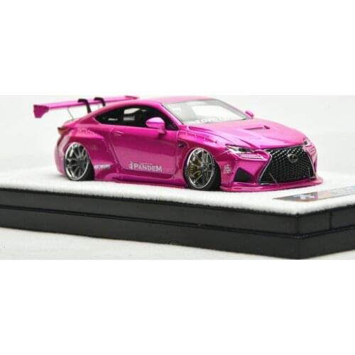 YM Model Runner 1:64 Rocket Rabbit wide-body PanDEM Lexus RC-F car model powder