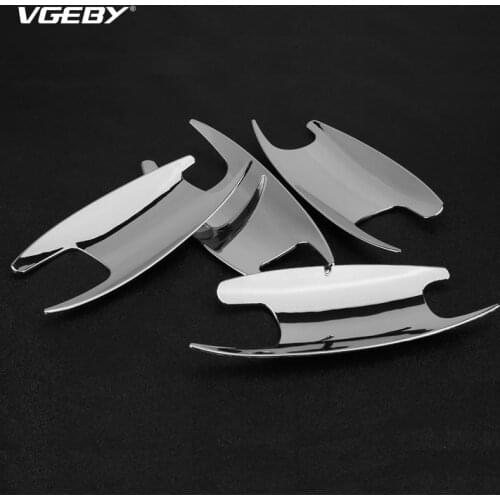 4Pcs Car Door Bowl Cover Trim for Mercedes Benz C-Class W205 GLC-Class X253 E-Class W213 Car Accessories
