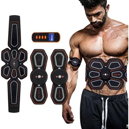 Abdominal Belt Abdominal Muscle Trainer EMS Body Massager Electric Abdomen Muscle Belt ABS Stimulator Belt Fitness Machine