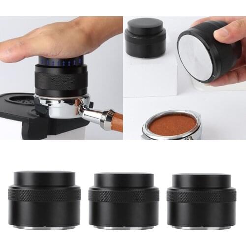 Coffee Distributor Adjustable Leveller Stainless Espresso Press Tool 51mm