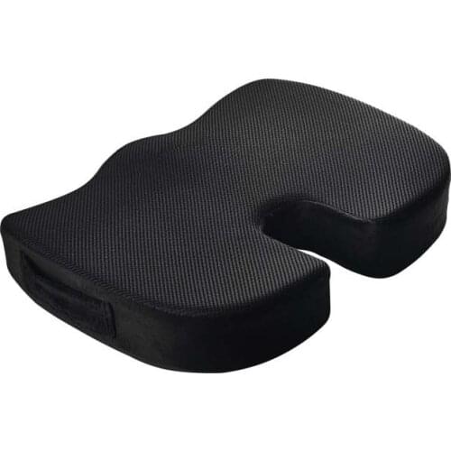 Travel Breathable Seat Cushion Coccyx Orthopedic Memory Foam U Seat Massage Chair Cushion Pad Body Shaping Cushion