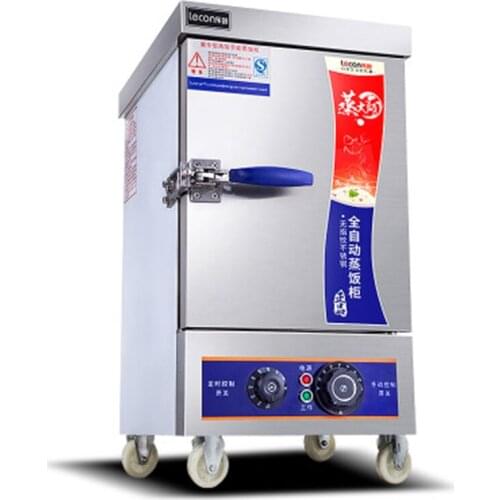 Commercial Steamer 4-layer Boilers Ricer Cooker Electric Bun Bread Steamer Stainless Steel Removable Food Steam Cabinet LC-2K004