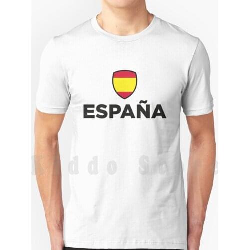 Spain Emblem Small 1 ( 3C , Neu ) T Shirt Diy Big Size 100% Cotton Flag Mallorca Spain Bullfight Vacations Flamenco Football
