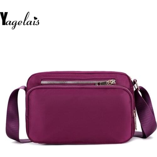 Fashion Spring and Summer Oxford Bag Large Capacity Messenger Bag Large Bag Casual Nylon Womens Messenger Bag