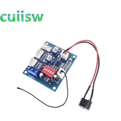 NTC 50K 3950 Thermistor PWM Temperature Probe Speed Controller Control Board Module Buzzer DC 12V 5A CPU Fans High-Temp Alarm