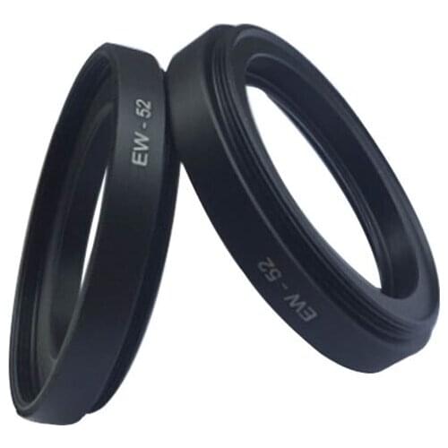 EW-52 Lens Hood Screw 52mm Camera Lente for canon- EOS RF 35mm F1.8 MACRO IS STM Y98A