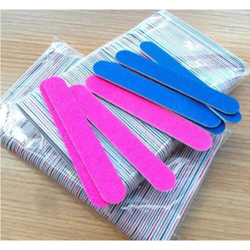 100 pieces of sandpaper nail file, nail file, wood chip sanding strip, nail tool