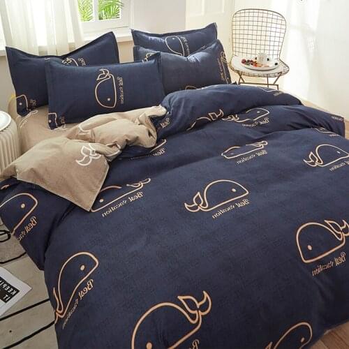 Quilt cover One-Piece Student Dormitory Single Double quilt cover quilt cover king size