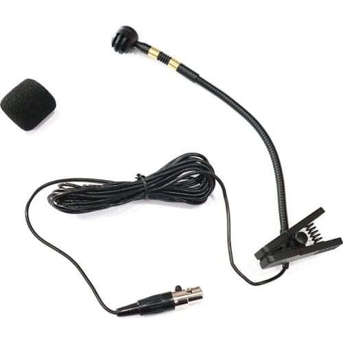 Pro Classic Cardioid Saxophone etc Instrument Microphone for AKG Wireless MIC system Mini 3Pin