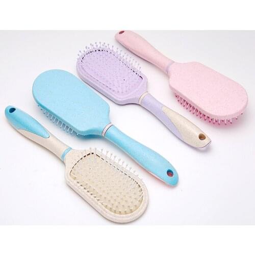 1PC New Salon Detangling Hair Comb for Women Men Hair Bush Wet Dry Bristles Plastic Handle Hair Brushes Combs Hot Selling