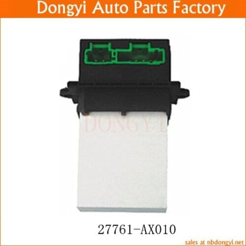 Blower Motor Resistor OE NO. 27761-AX010 27761AX010