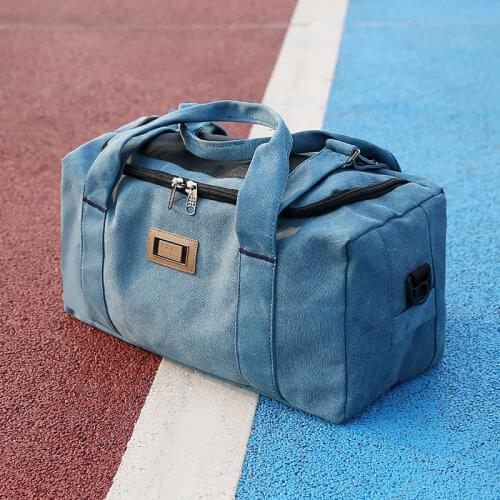 New Solid Color Mens Canvas Cabin Luggage Handbag Large Capacity Travel Bag Oxford Cloth Travelling Bag 2020 Sac Voyage