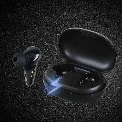 TW40 Wireless Earbuds, Bluetooth Earbuds with Charging Case Bass Sounds Waterproof Sports Headphones with Mic Touch Control
