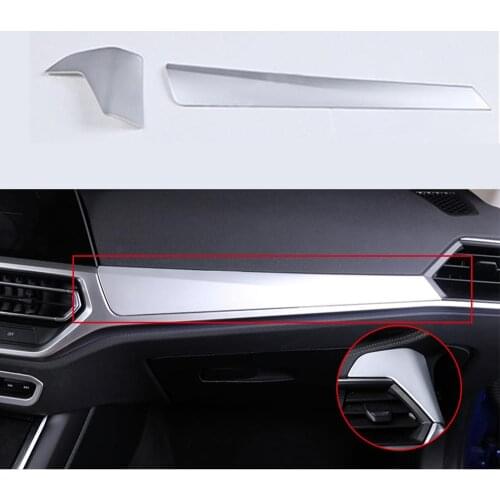 Carbon Fiber Center Console Air Outlet Dashboard Panel Covers Stickers For BMW 3 Series G20 G28 Interior Accessories Car Styling