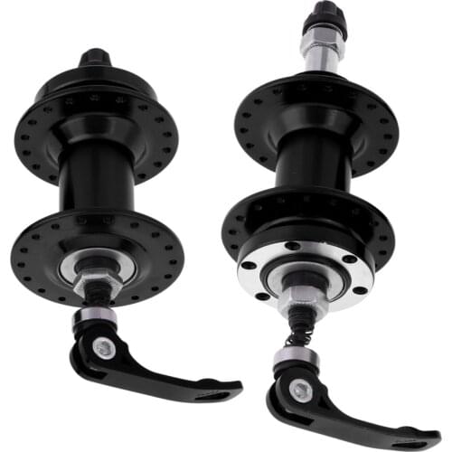 Bicycle Hubs Sealed Bearing MTB Mountain Bike Hubs Quick Release Set 36Holes Disc Brake QR Lever Skewers for 5 6 7 8 Speed