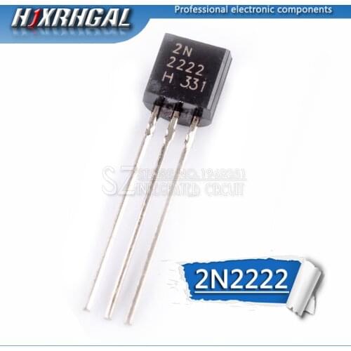 1pcs 2N2222 2N2222A TO-92 TO 92 NPN type low power transistor
