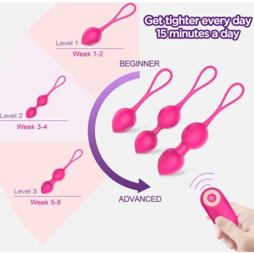 10 Speed Remote Control Wireless Vibrating Vaginal Ball Love Vibrator Egg Sex Toys USB Charged Kegel Balls Vagina Tight Exercise