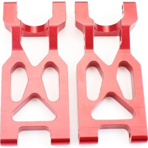 2 Pcs Aluminum Alloy Rear Suspension Arm Swing Arms for Wltoys 104001 1/10 RC Car Upgrade Parts Accessories