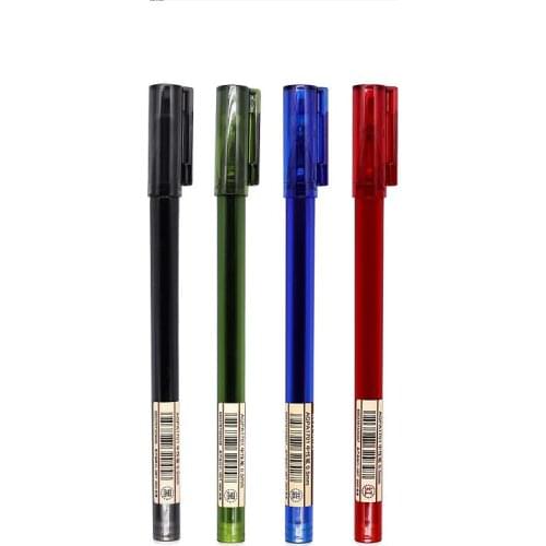 24Pcs 0.5mm ink Gel Pen Black/blue/Red Simple Pen School Office Student Exam Writing Stationery Supplies