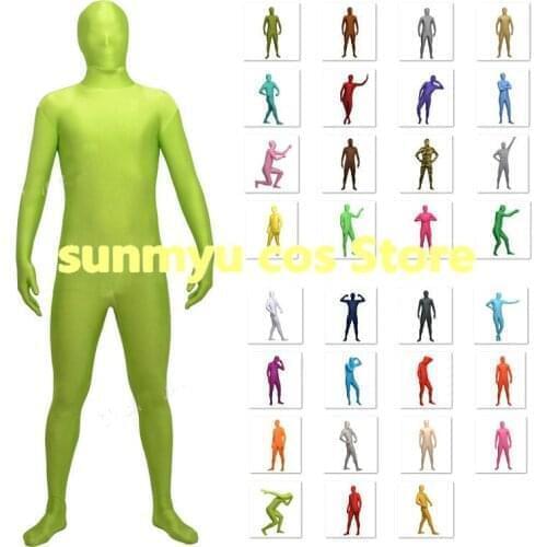 4-way Elastic Spandex Super Sentai Full Bodysuit many colors custom size Cosplay Costume