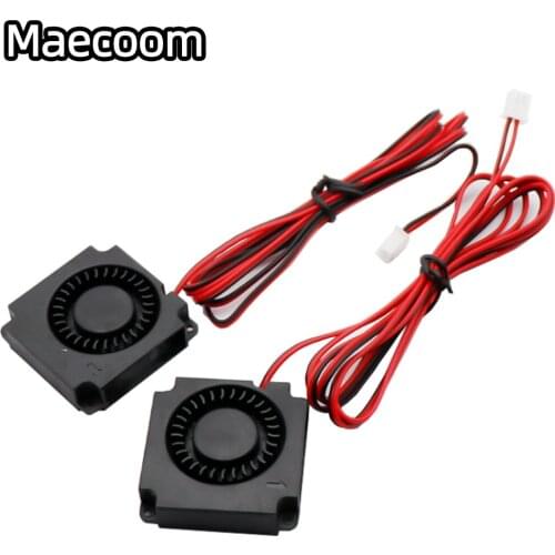 3D Printer Accessories 12V 24V 40*10mm 4010 40mm DC Turbo Fan Bearing Blower Radial Cooling Fans Creality Ender3 V2 CR-10 Kit