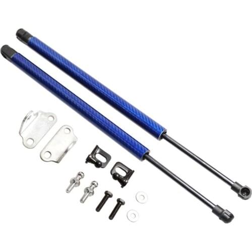 Front Hood Bonnet Modify Gas Struts Lift Support for Nissan Bluebird 2017 2018 Gas Shock Carbon Fiber Damper