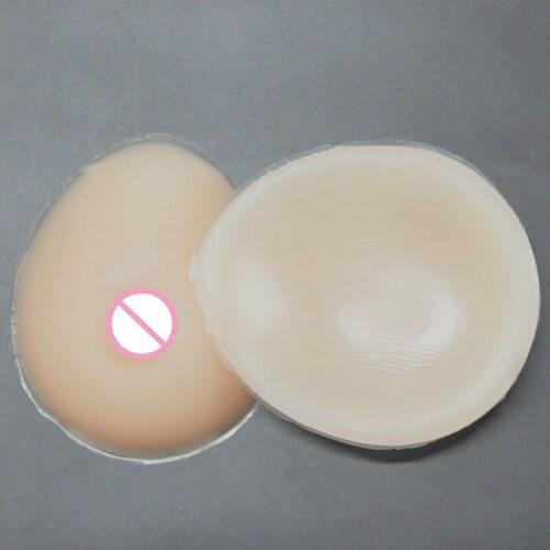 B Cup Silicone Breast Forms Transgender Drag Queen Fake Breast 600g/pair