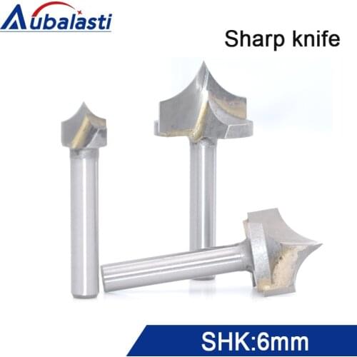 Milling Cutters Shank 6mm Woodworking Cutter Double Edging Router Bits milling Cutter Router Bits for Wood Engraving Tools