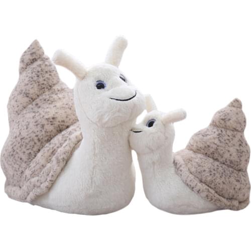 Conch toy stuffed plush animal soft doll lifelike plush insect snail toy baby kids toy birthday gift for children