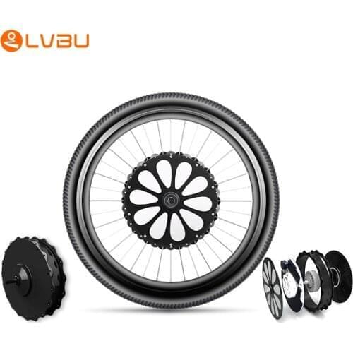 Intelligent E Bike Kit BX30D 36V 250W 350W Front/Rear Wheel Electric Bike Motor Bicycle Conversion Kit With Battery Included