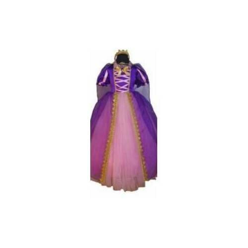 The Crowned Rapunzel Costume (40) 1-2-3-4-5 MOURNING WEDDING KINA NIGHT PROM DRESSES RAISED PARTY NEW YEAR EGLENCE BIRTH GUNU gift