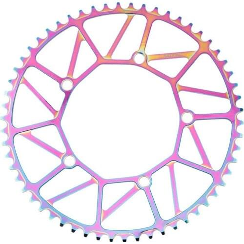 Litepro Ultralight Bicycle Chainring 46/48/50/52/54/56/58T Aluminium Alloy Folding Bike Parts BCD 130mm